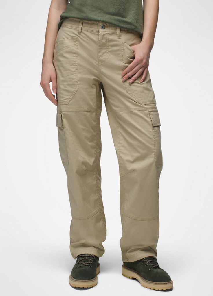 Womens prAna Palisades Ripstop Utility Pant - Sandstone