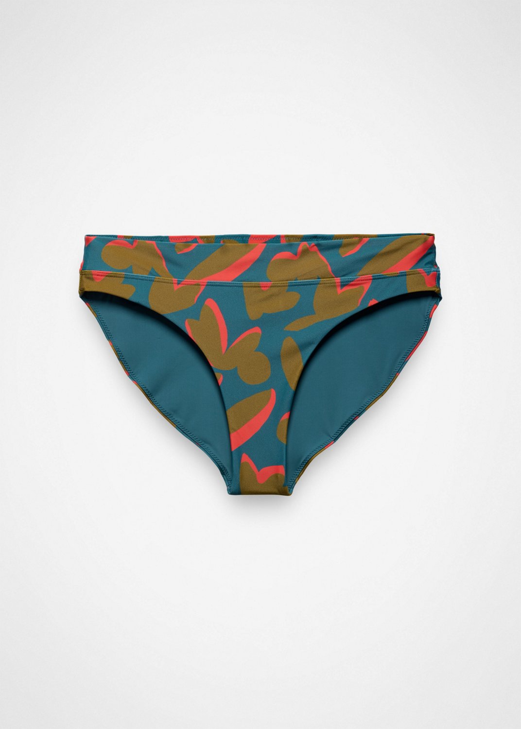 Womens prAna Summer Wave Swim Bottom - Catalina Indo Disco