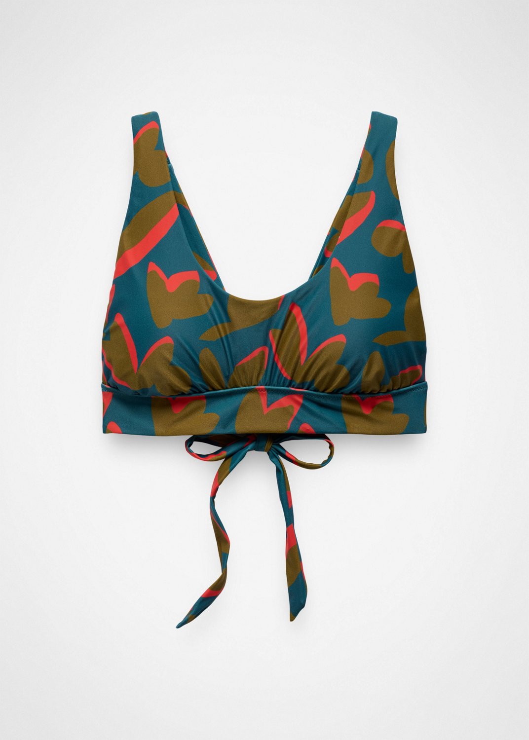 Womens prAna Mallorca Swim Top - Catalina Indo Disco