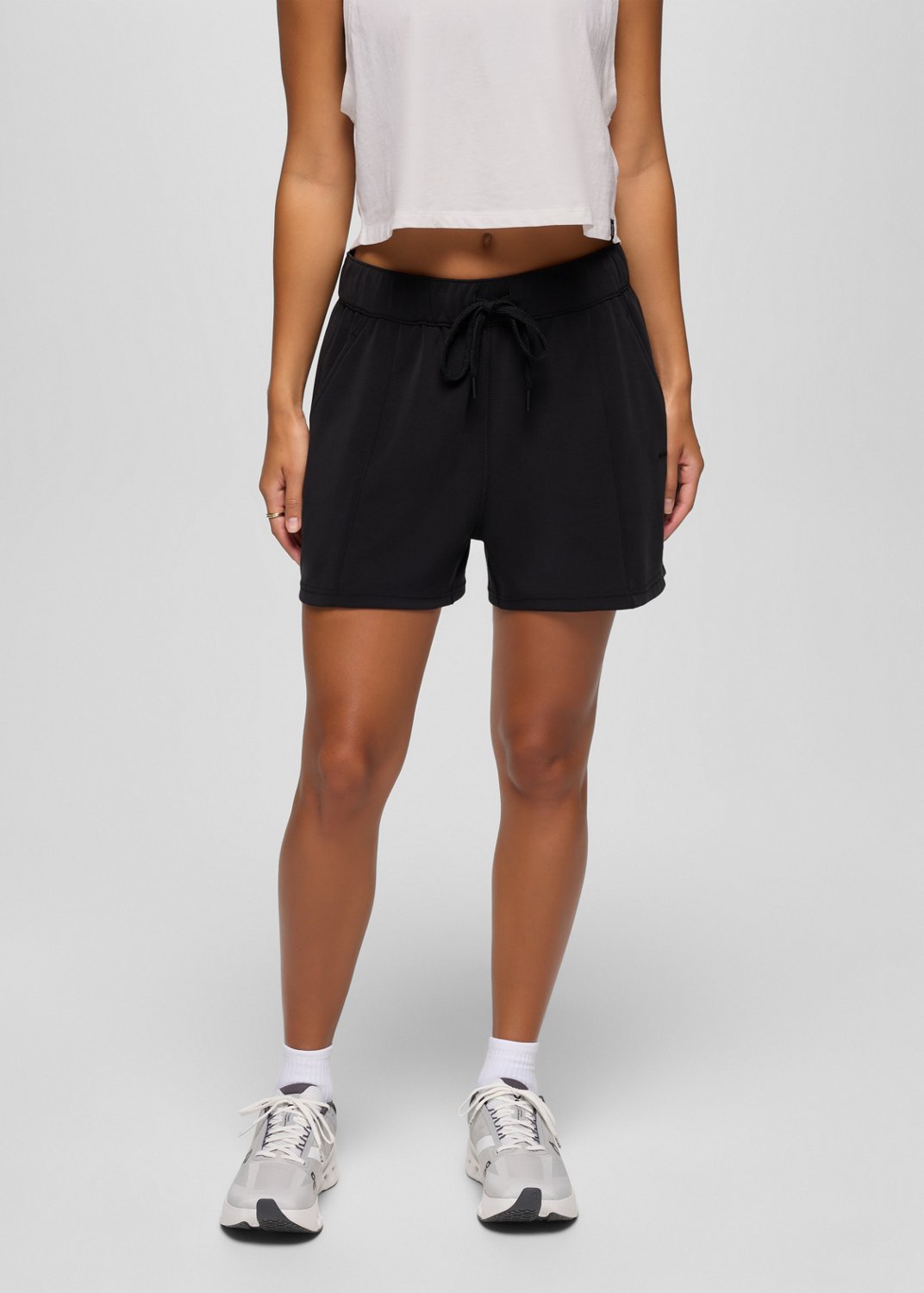 Womens prAna Shea High Rise Short - Black