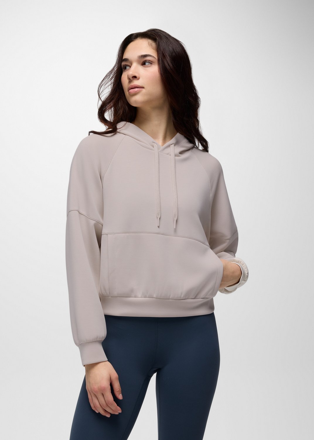 Womens prAna Shea Soft Hoodie - Almond