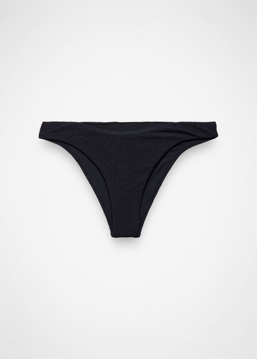 Womens prAna Lahari Scrunch Classic Swim Bottom - Black