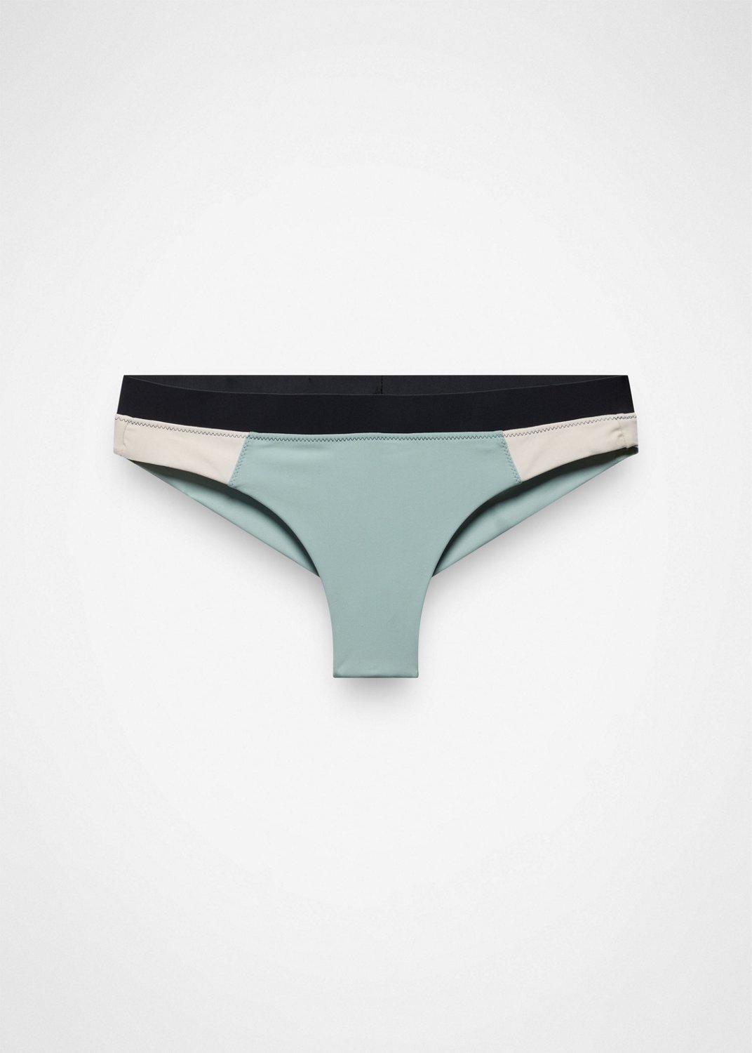 Womens prAna Baja Bound Cheeky Swim Bottom - Saltwater Colorblock