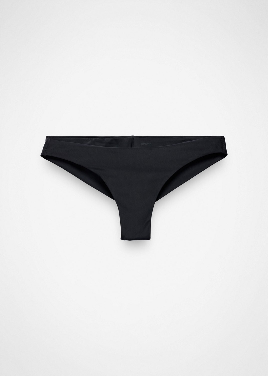 Womens prAna Lahari Tanga Swim Bottom - Black