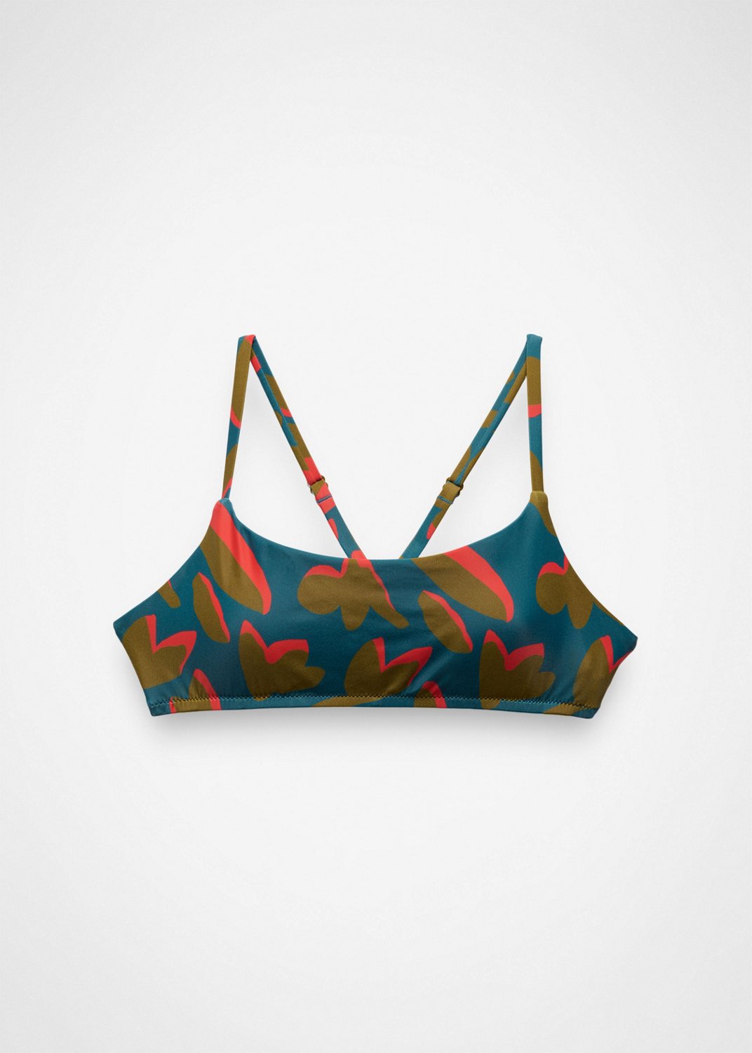 Womens prAna Lahari Swim Top - Catalina Indo Disco