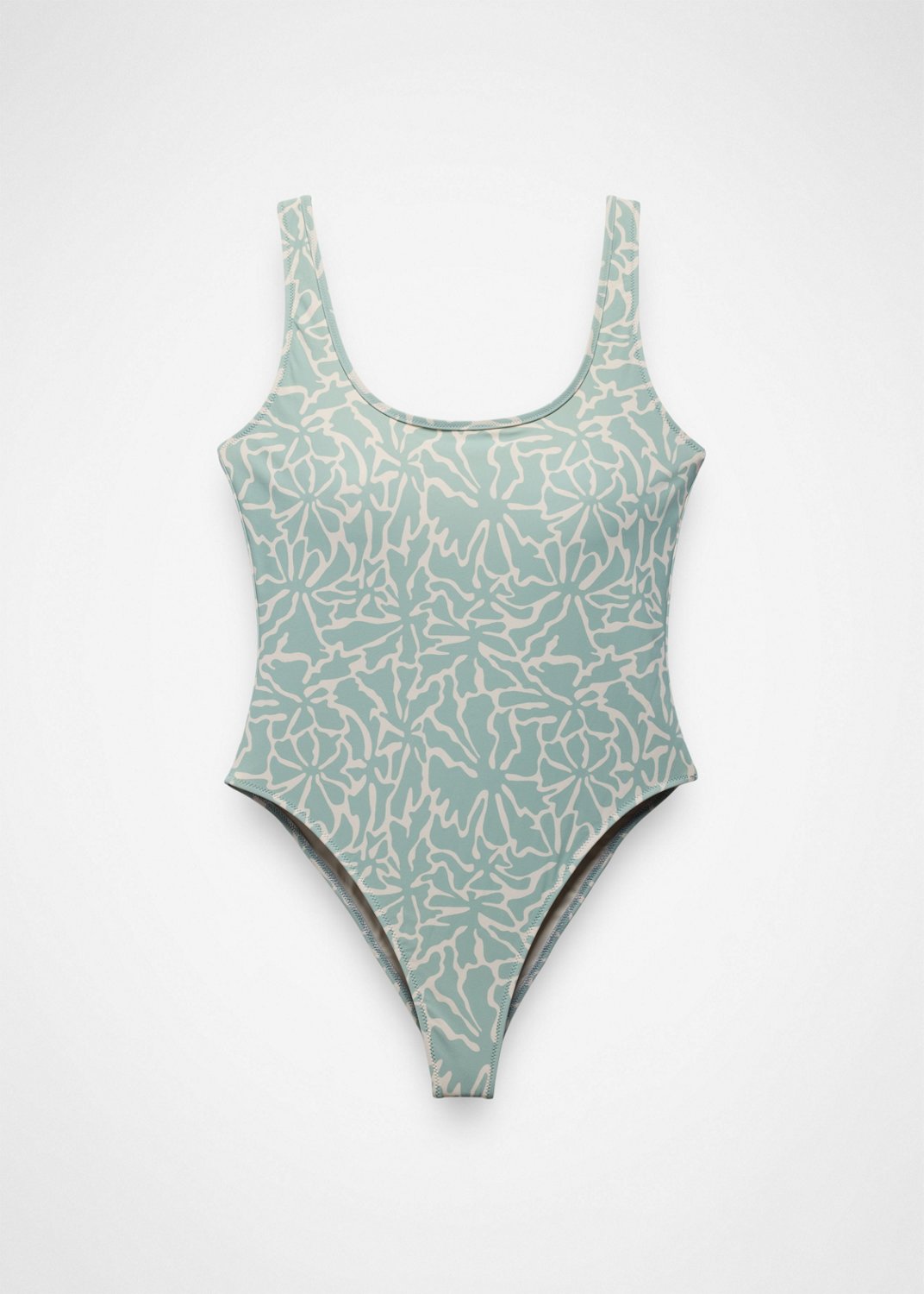 Womens prAna Lahari One Piece Swimsuit - Saltwater Boogie Bloom