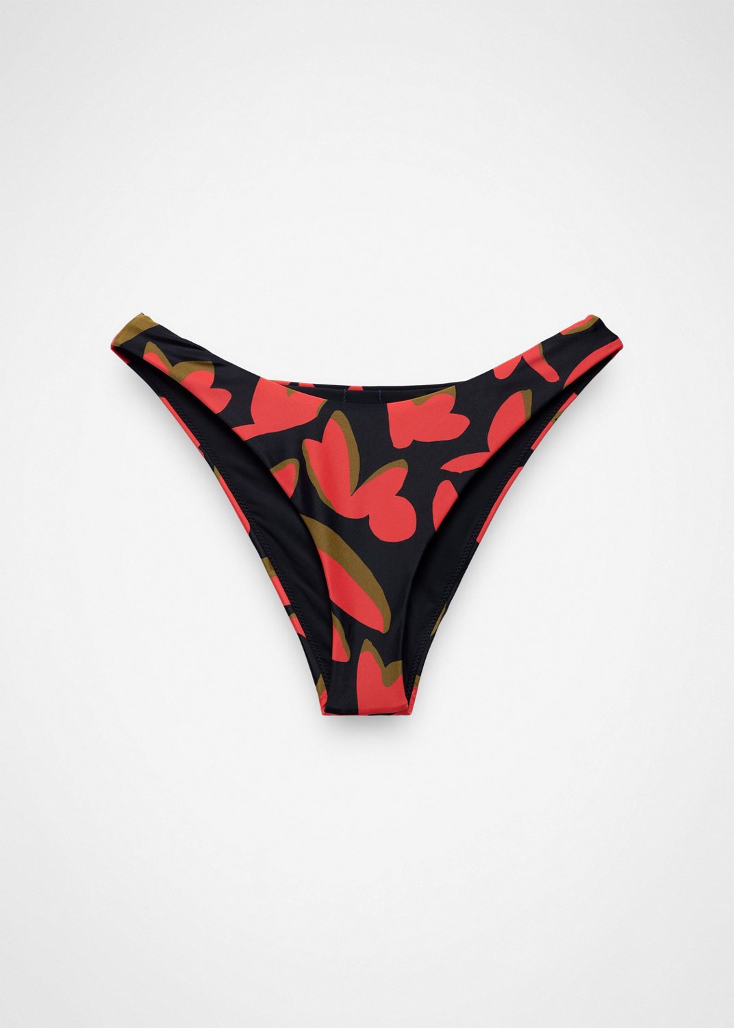 Womens prAna Lahari Classic Swim Bottom - Rose Fire Indo Disco