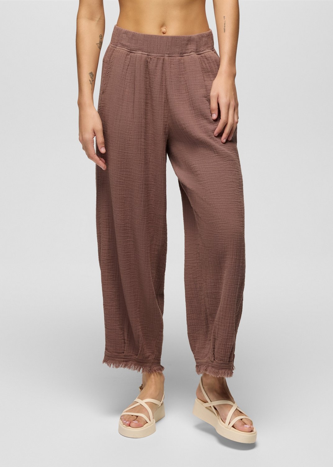 Womens prAna Hideaways Pant - Carob