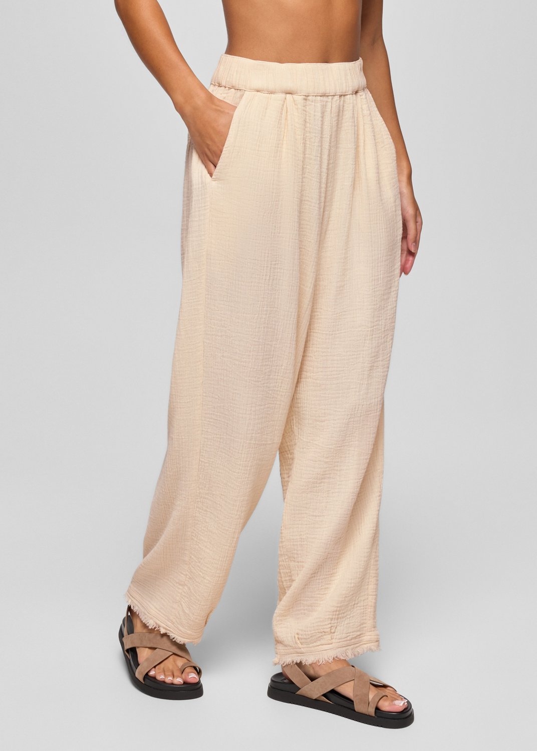 Womens prAna Hideaways Pant - Almond