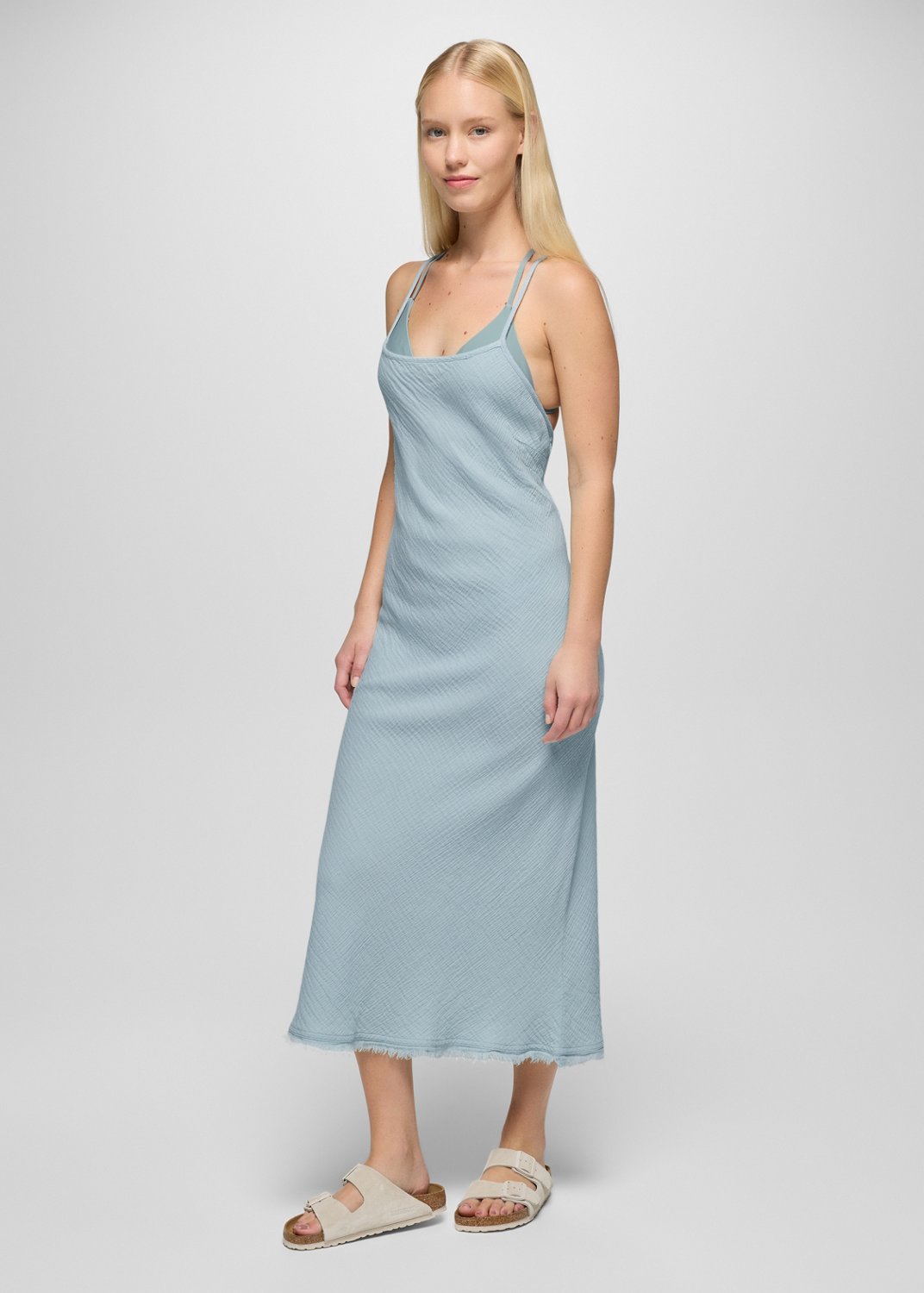 Womens prAna Hideaways Dress - Saltwater