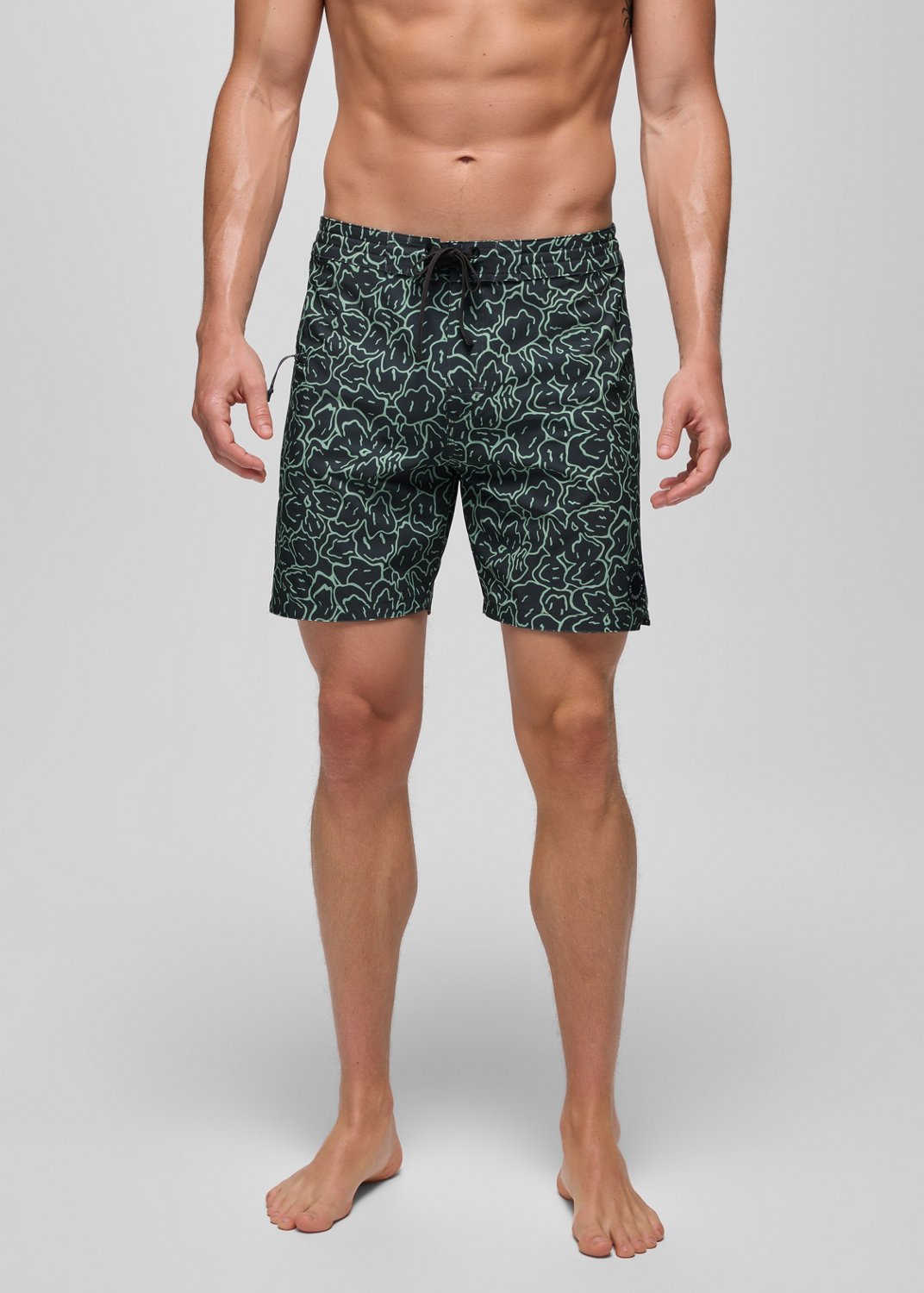 Mens prAna Fenton Boardshort - Shadow Feelings