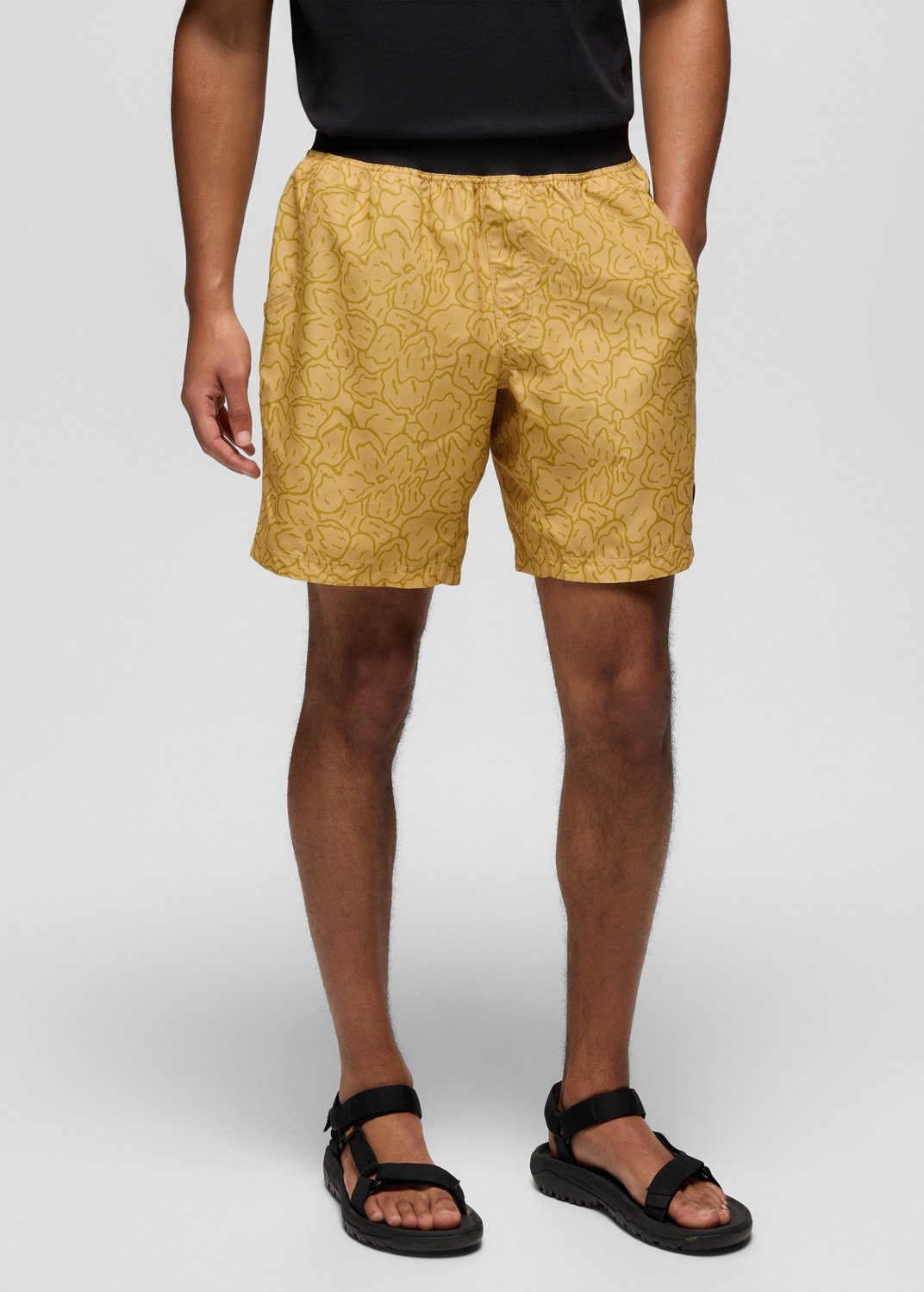 Mens prAna Mojo Short - Pollen Feelings