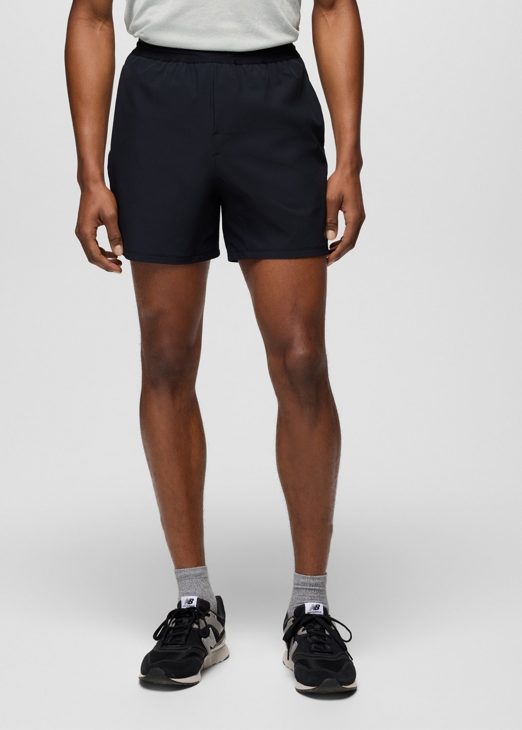 Mens prAna Intrinsic Lined Short - Black