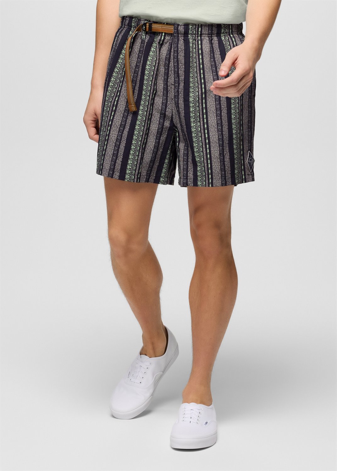 Mens prAna Indio Heritage Short - Black