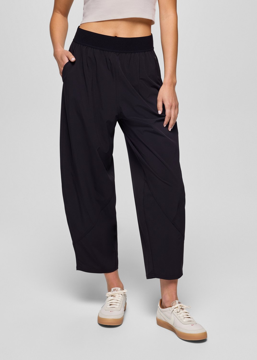 Womens prAna Railay High Rise Pant - Black