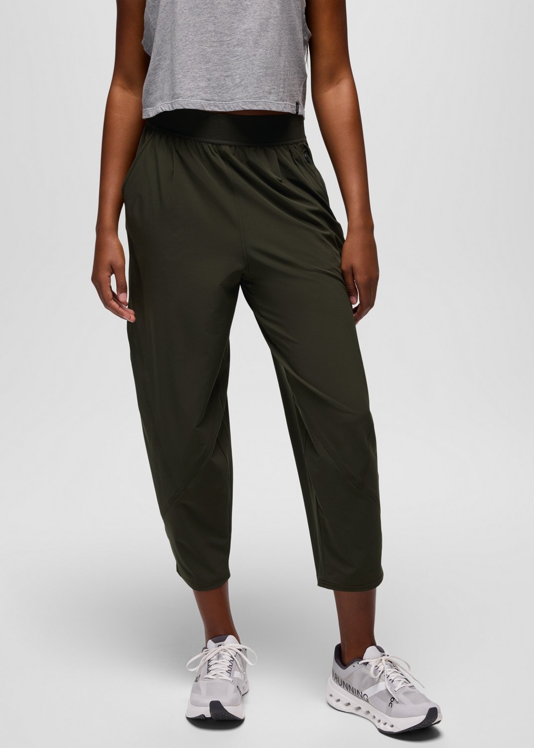 Womens prAna Railay High Rise Pant - Nori
