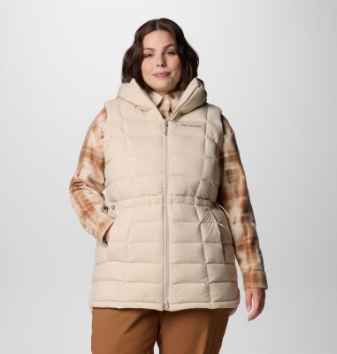 Columbia Women's Ardenwood  Mid Down Hooded Vest - Plus-