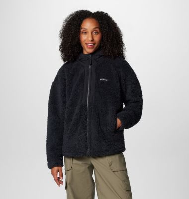 Columbia Women's Boundless Discovery  Hooded Sherpa Jacket-