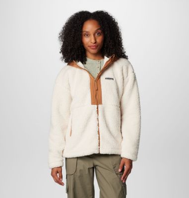 Columbia Women's Boundless Discovery  Hooded Sherpa Jacket-