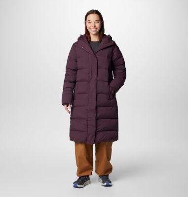 Columbia Women's Boundless Days  Long Down Jacket-