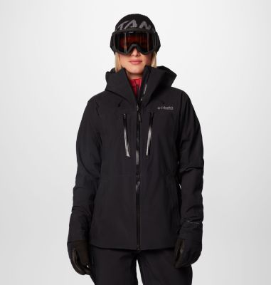 Columbia Women's Platinum Peak II 3L Shell Jacket - XXL - Black