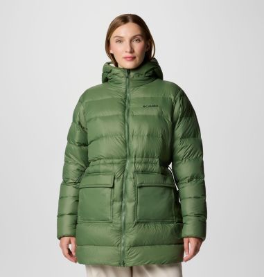 Columbia Women's Harmony Falls Mid Down Jacket - M - Green