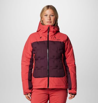 Columbia Women's Wildcard IV Down Jacket - L - Red  Daredevil,