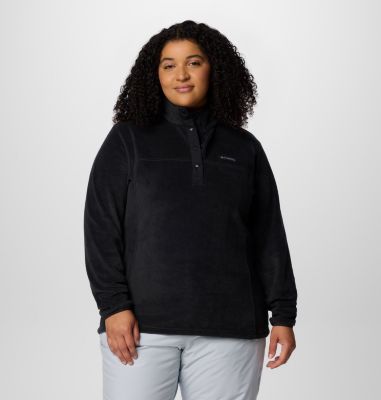 Columbia Women's Benton Springs  Half Snap Pullover Fleece II - Plus Size-