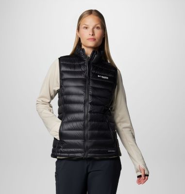 Columbia Women's Arctic Crest Down Vest - M - Black  Black