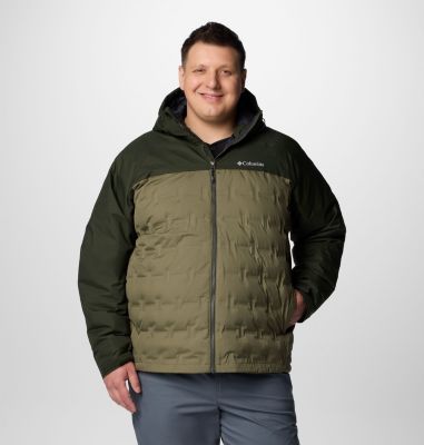 Columbia Men's Grand Trek III Down Hooded Jacket - Big-