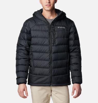 Columbia Men's Autumn Park II Down Hooded Jacket - XXL - Black