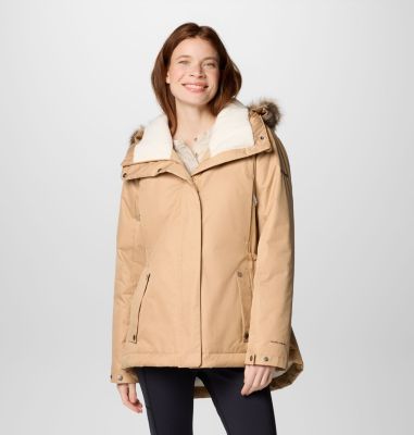 Columbia Women's Suttle Mountain III Insulated Jacket - L - Beige