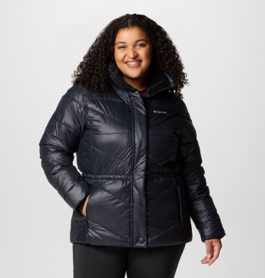 Columbia Women's Peak to Park  III Insulated Hooded Jacket - Plus Size-