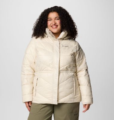 Columbia Women's Peak to Park  III Insulated Hooded Jacket - Plus Size-