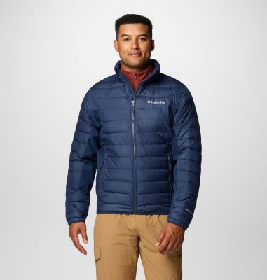 Columbia Men's Powder Lite II Hybrid Jacket - L - Blue