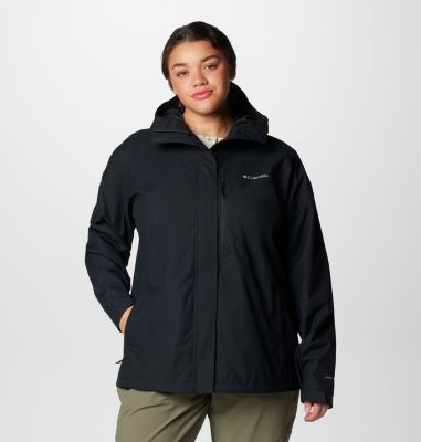 Columbia Women's Hikebound II Jacket - Plus Size - 1X - Black