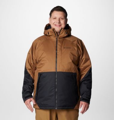 Columbia Men's Snowy Summit Jacket - Big - 5X - Beige  Delta,