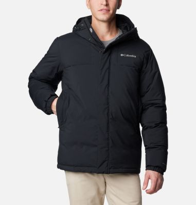 Columbia Men's Aldercrest II Down Hooded Jacket - L - Black