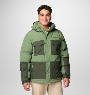 Columbia Men's Marquam Peak Fusion II Hooded Jacket - L - Green