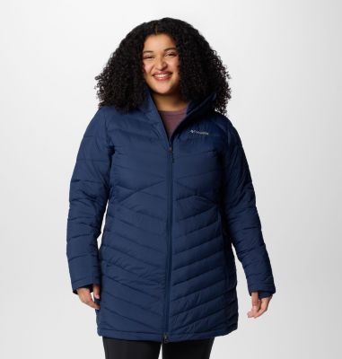 Columbia Women's Joy Peak  II Mid Hooded Jacket - Plus Size-