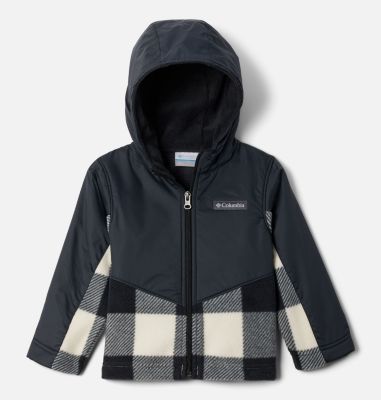 Columbia Toddler Steens Mt  II Overlay Hooded Fleece Jacket-