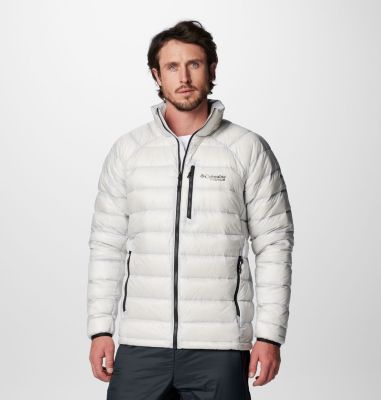 Columbia Men's Arctic Crest Down Jacket - L - Grey  Nimbus Grey