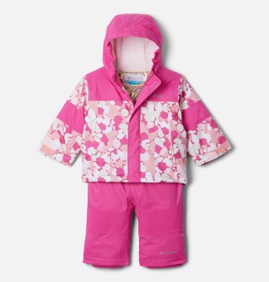 Columbia Infant Mighty Mogul II Set - 6/12 - Pink  Pink Ice