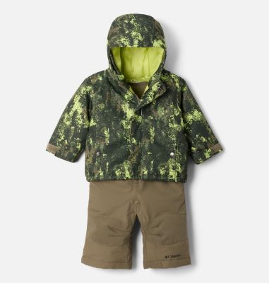 Columbia Infant Buga II Set - 6/12 - GreenPrints  Stone Green