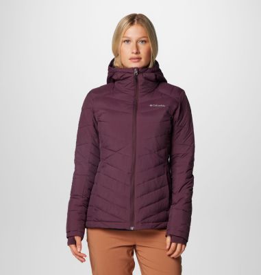 Columbia Women's Joy Peak II Hooded Jacket - L - Red  Moonvista