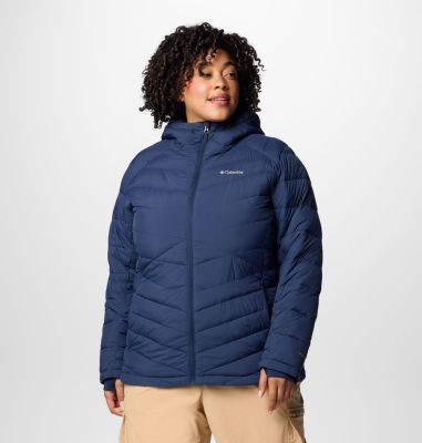 Columbia Women's Joy Peak  II Hooded Jacket - Plus Size-