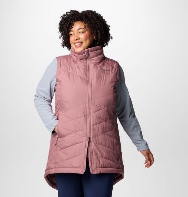 Columbia Women's Heavenly  II Long Vest - Plus Size-