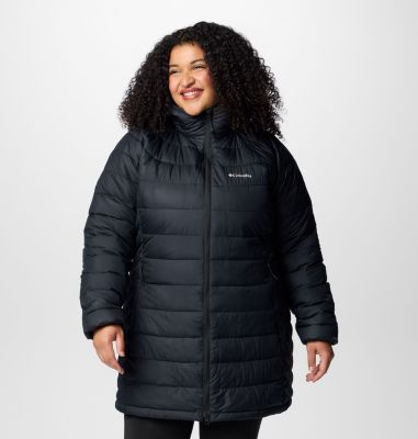 Columbia Women's Powder Lite  II Mid Jacket - Plus Size-