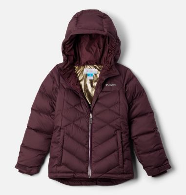 Columbia Girls' Winter Powder III Quilted Jacket - XS - Red