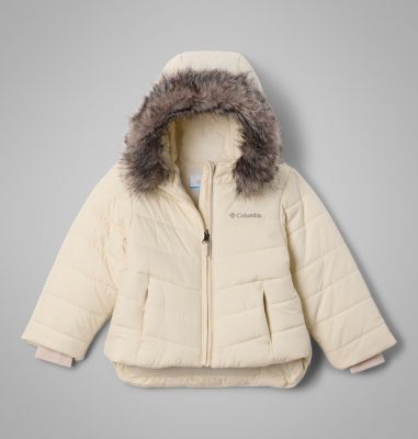 Columbia Girls' Toddler Katelyn Crest  III Hooded Jacket-